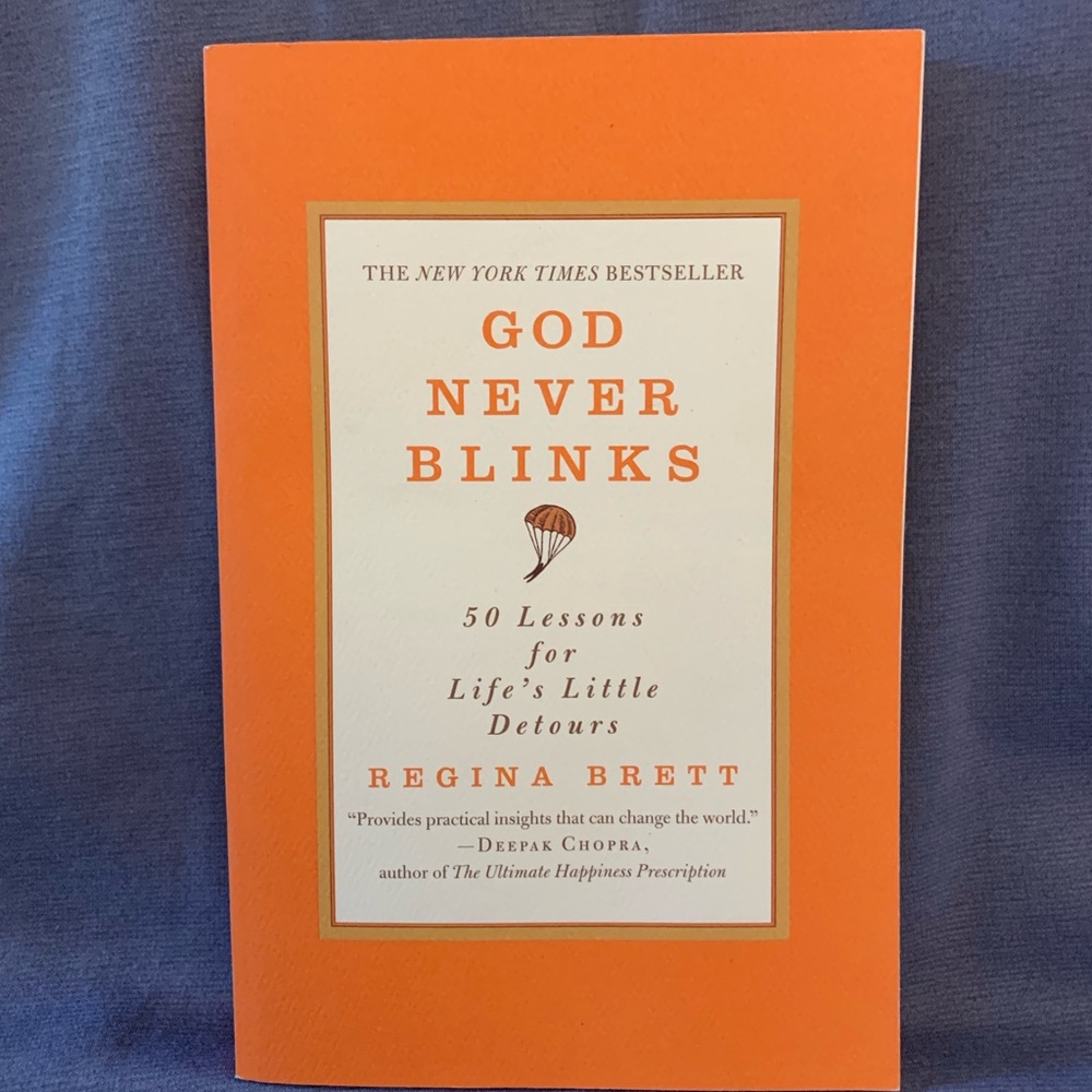 God Never Blinks Book